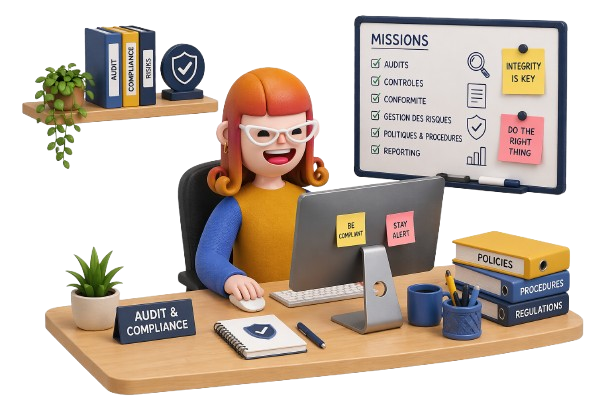 Claire, Audit & Compliance