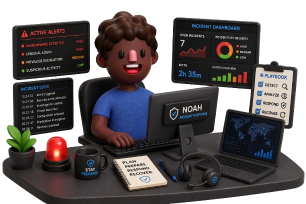 Noah, Incident Response